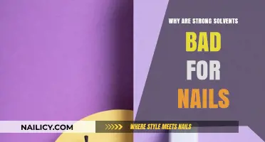 Strong Solvents and Nail Damage: Risks, Effects, and Healthier Alternatives