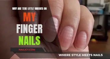 Unraveling the Mystery: Why Do Indents Appear on Your Fingernails?