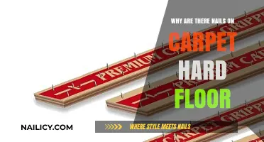 Why Nails on Carpet Hard Floor Are a Common Issue