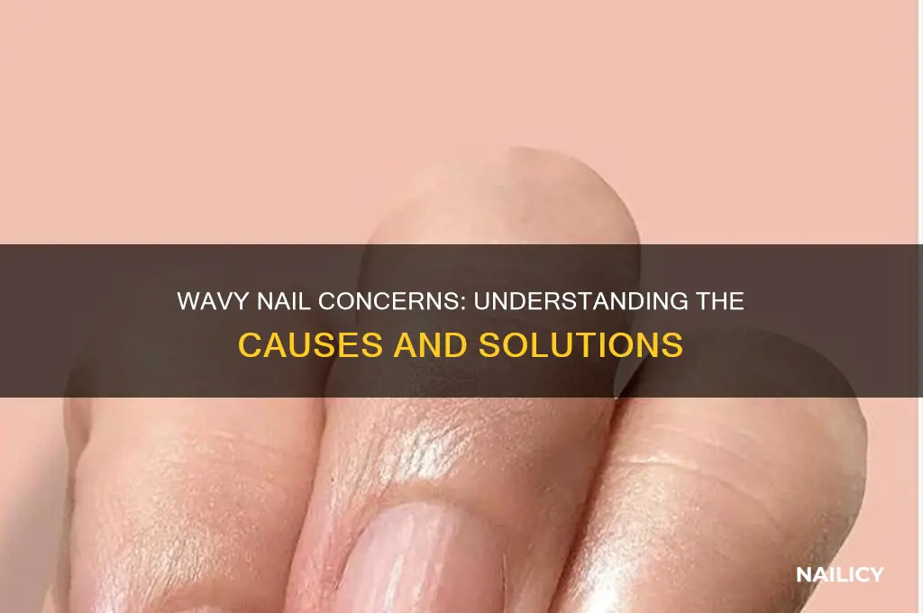 why are there waves in my nails