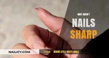 Why Nails Lack Sharpness: Exploring Their Natural Dull Design