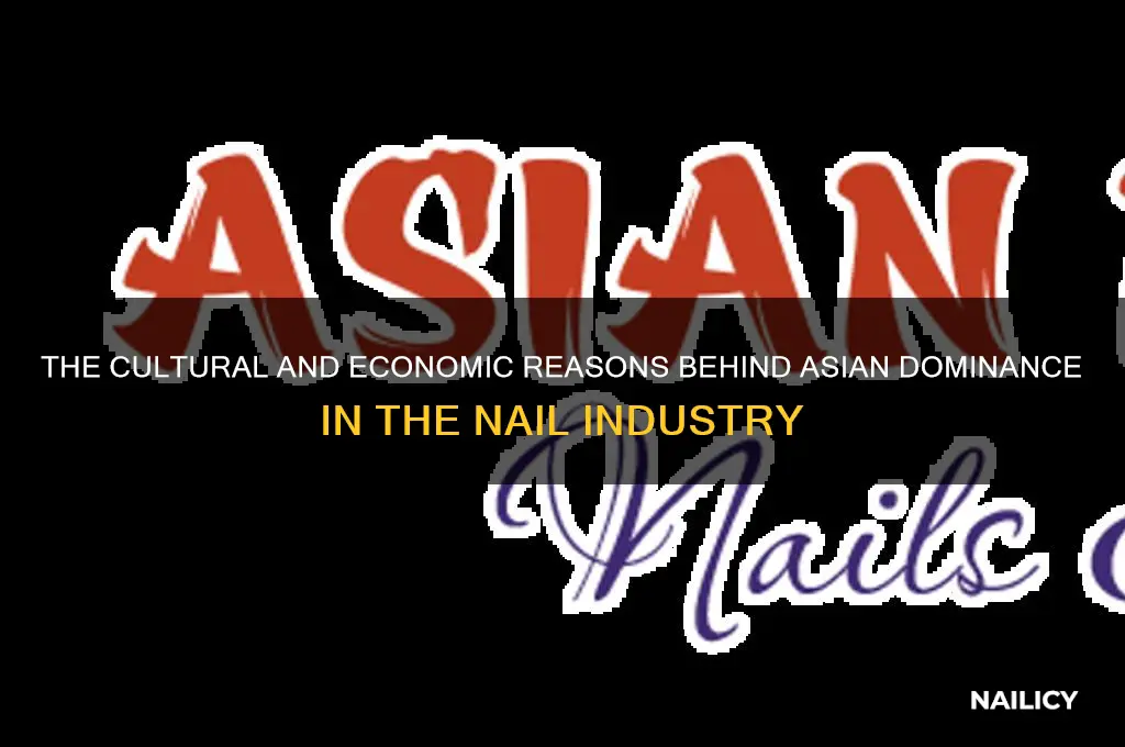 why asian people do nails