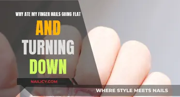 The Mystery of Flat and Bent Fingernails Solved
