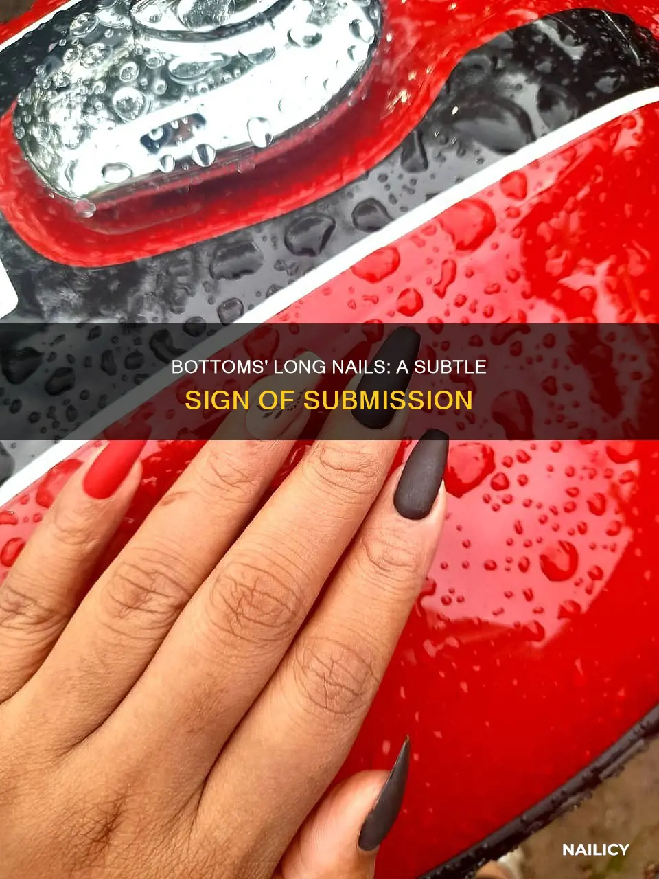 why bottoms have long nails