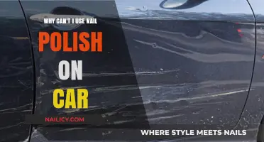Why Nail Polish on Cars is a Bad Idea: Explained