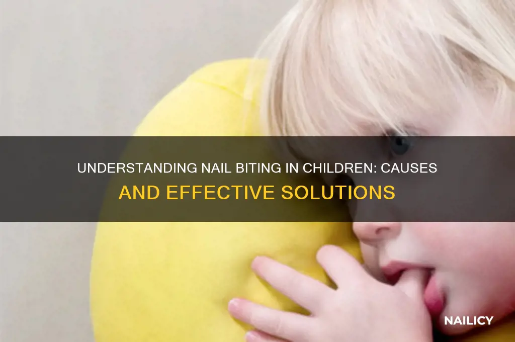 why child bites nails