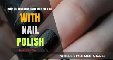 Braddock's Bold Choice: Nail Polish Over Cast – Why?