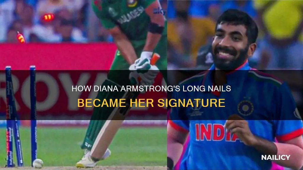 why did diana armstrong grow her nails