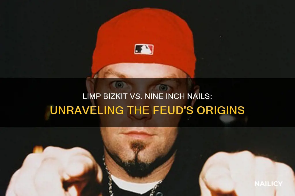 why did limp bizkit diss nine inch nails