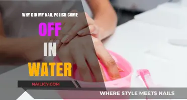 Why Nail Polish Peels Off in Water: Causes and Solutions