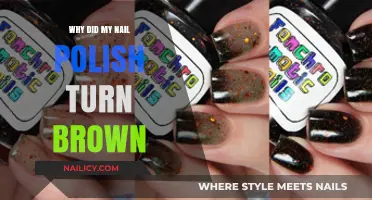 Why Did My Nail Polish Turn Brown? Causes and Solutions