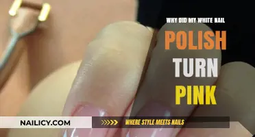 Why White Nail Polish Turns Pink: Causes and Solutions