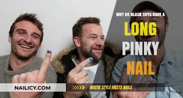 The Long Pinky Nail: A Black Guy's Style Statement