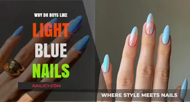 Why Light Blue Nails Are a Hit Among Boys