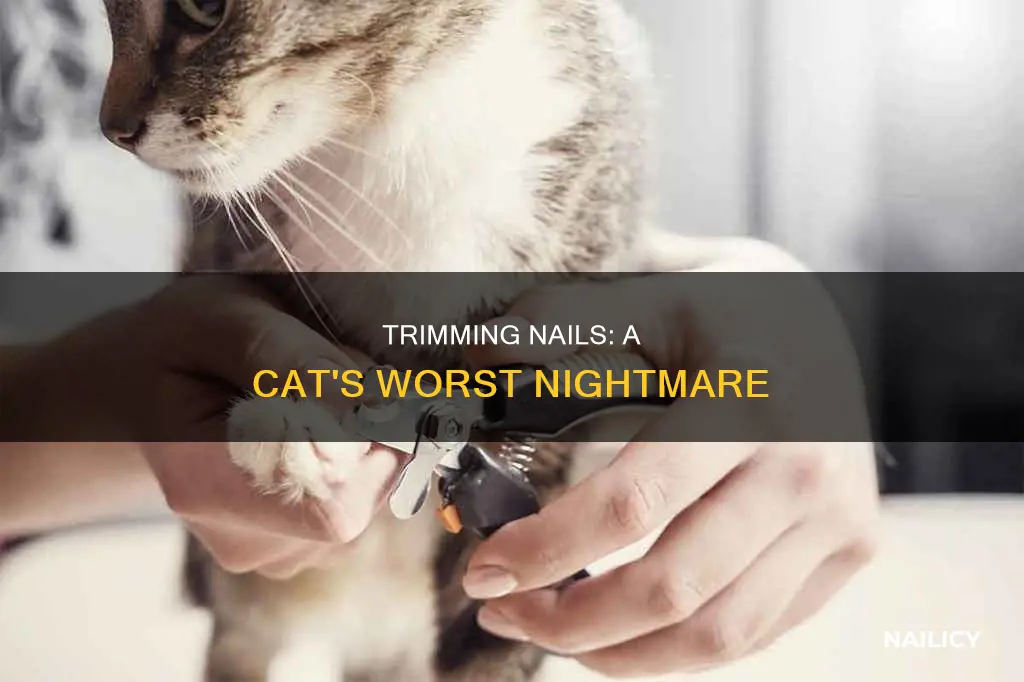 why do cats hate nail trimming