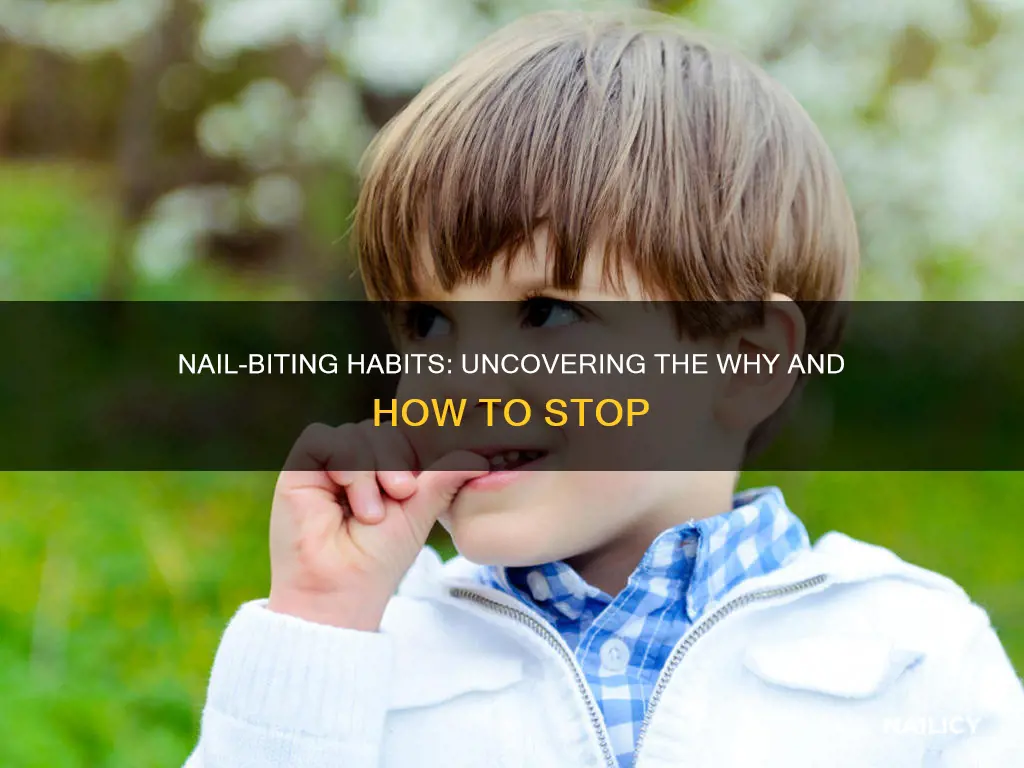 why do children bite their finger nails and toe nails