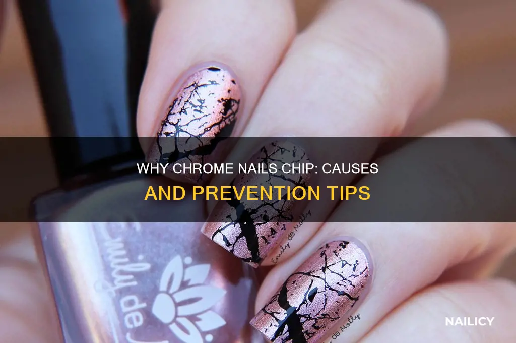 why do chrome nails chip