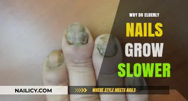 The Mystery of Ageing Nails: Slower Growth