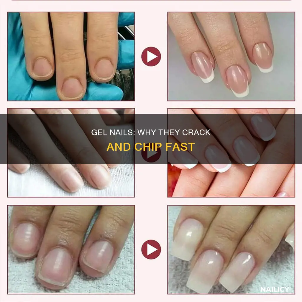 why do gel nail crack fast