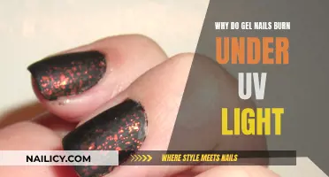 Gel Nails Burning Under UV Light: What's the Deal?