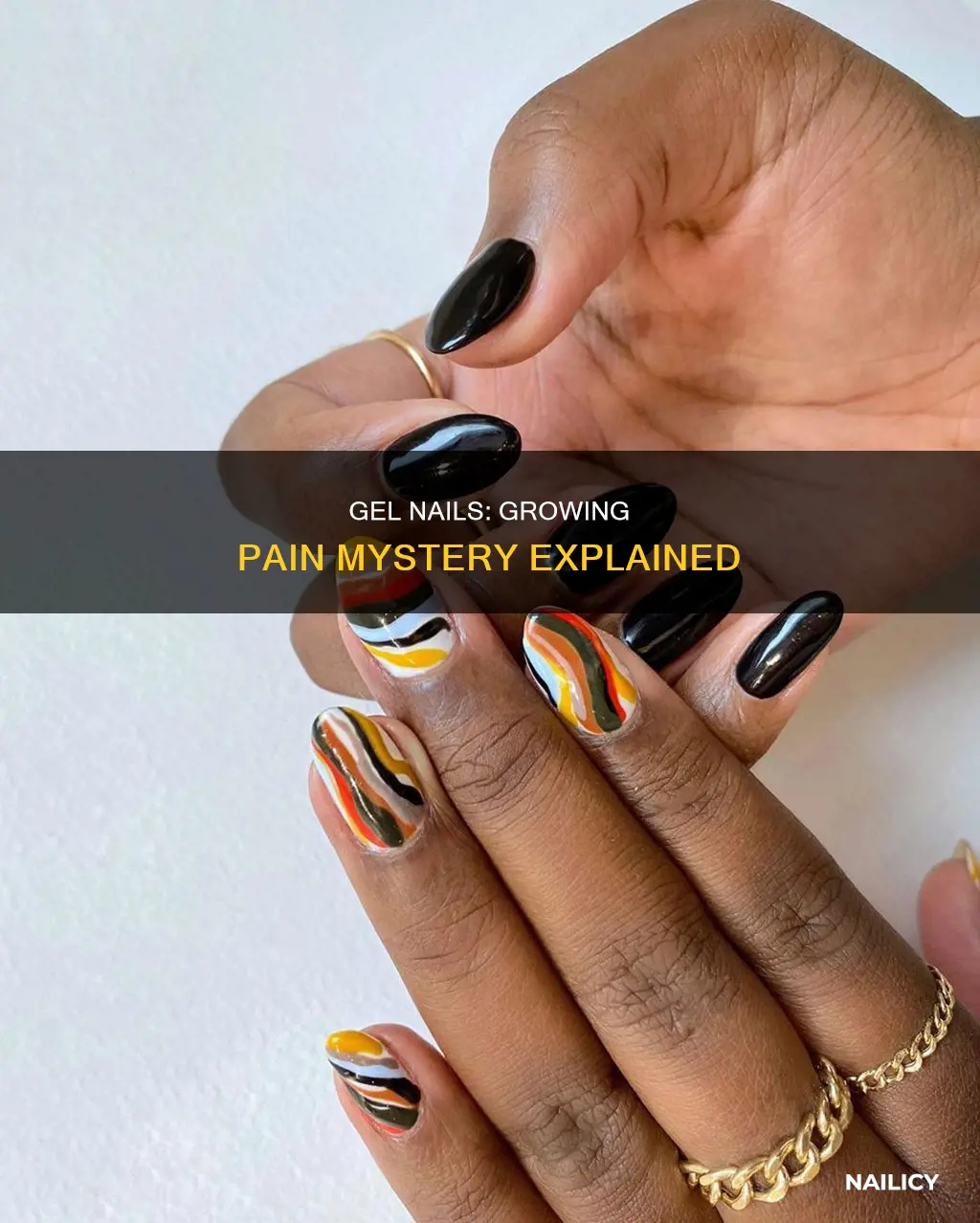 why do gel nails hurt when they grow out