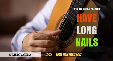 Guitarists' Long Nails: A Unique Advantage
