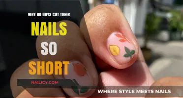 Guys' Short Nails: A Mystery or a Habit?