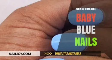 Why Guys Love Baby Blue Nails: Uncovering the Trend's Appeal