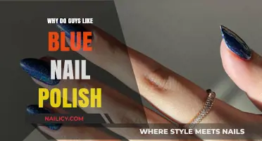 Why Guys Love Blue Nail Polish: Unveiling the Trend and Appeal