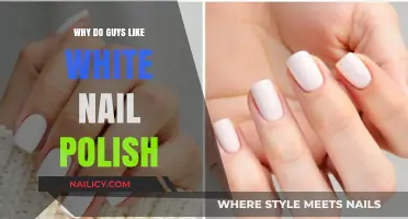 Why Guys Love White Nail Polish: Uncovering the Trend's Appeal