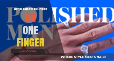 Why Guys Paint One Fingernail: Uncovering the Trend's Surprising Meaning
