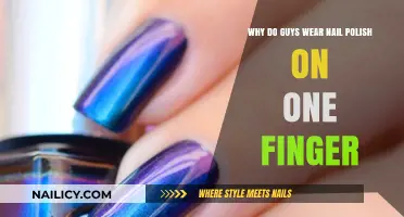 Why Guys Wear Nail Polish on One Finger: Unveiling the Trend