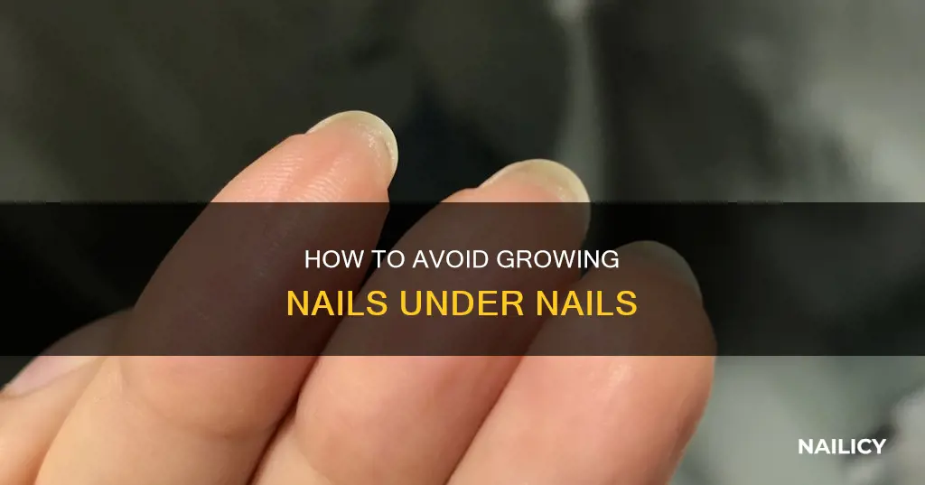 why do i grow nails under my nails