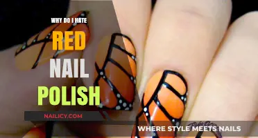 Why Red Nail Polish Isn't My Style: Uncovering My Dislike