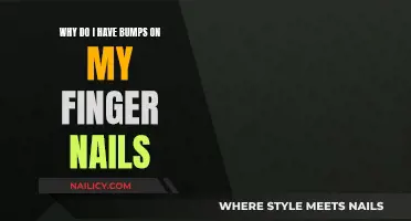 Bumps on Fingernails: What's the Cause?