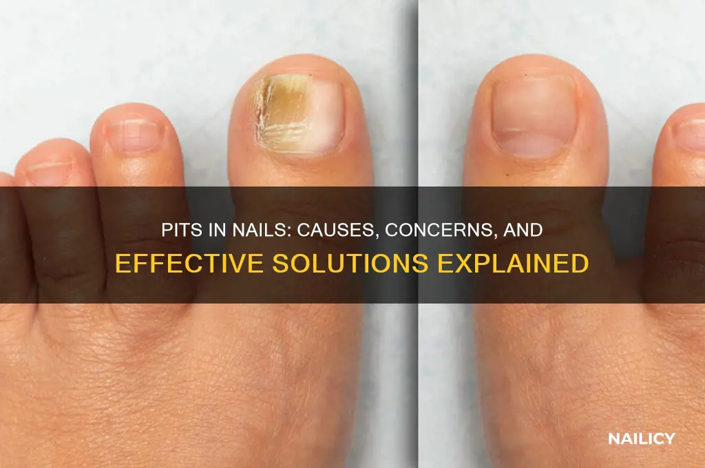 why do i have pits in my nails