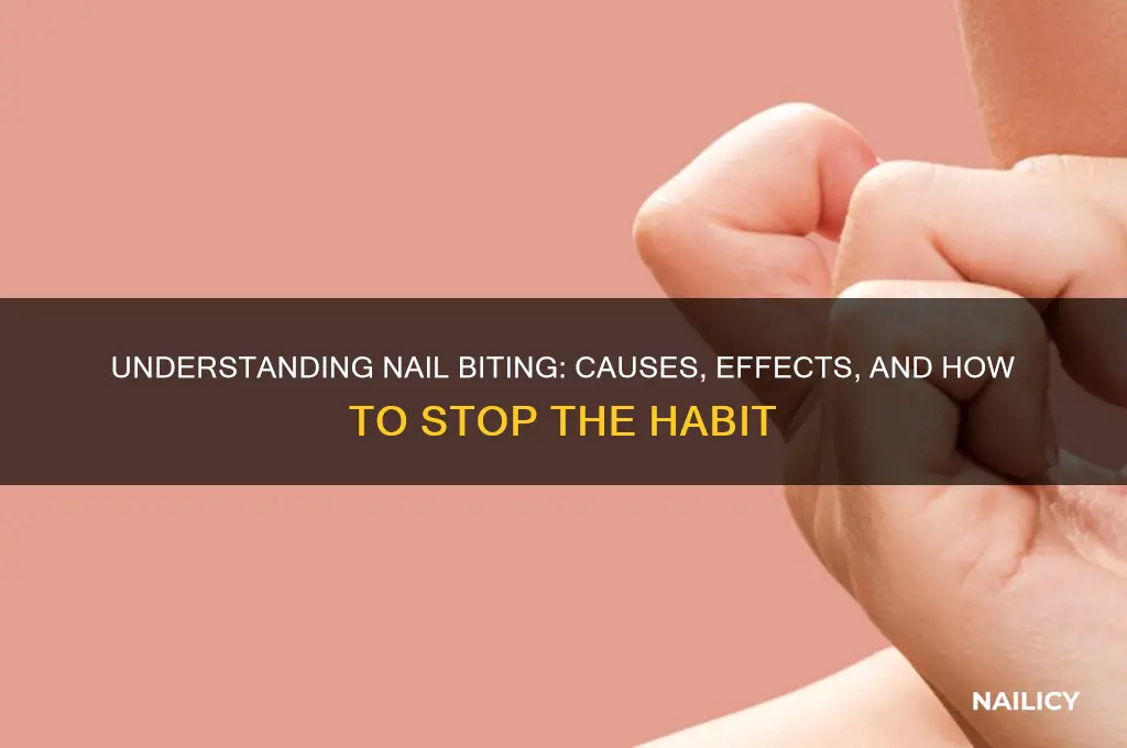 why do i nail bite