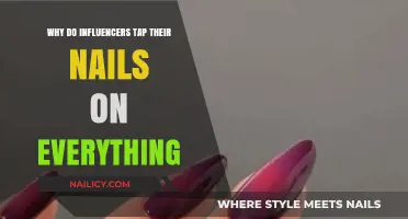 Why Influencers Tap Their Nails: The Tactile Trend Explained