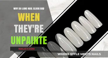 Long Nails Need Paint to Avoid the Eek Factor