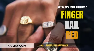 Little Red Nail: Men's Odd Beauty Trend Explained