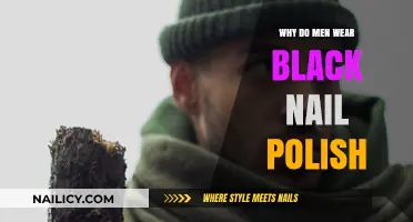Why Men Wear Black Nail Polish: Breaking Stereotypes and Expressing Style