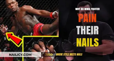 Why MMA Fighters Paint Their Nails: Unveiling the Surprising Reasons
