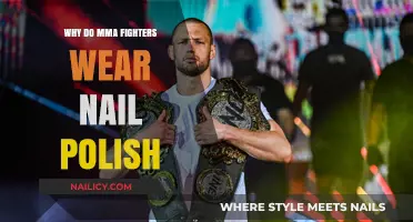 MMA Fighters and Nail Polish: Unveiling the Surprising Reason Behind the Trend