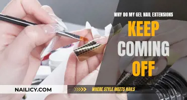 Gel Nail Extensions: Why They Keep Popping Off