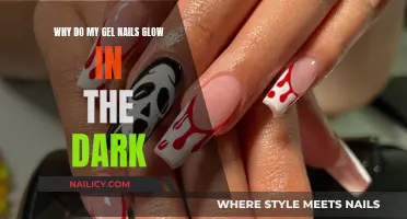 Gel Nails: Glowing in the Dark, Why?