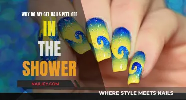 Gel Nails Peeling Off in the Shower: Why?
