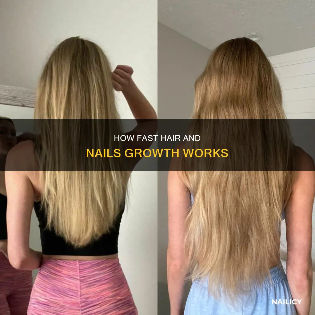 why do my hair and nails grow so fast