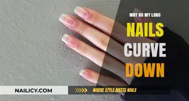 Long Nails Curving Down: What's the Reason?