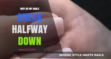 Why Do My Nails Break Halfway Down? Causes and Solutions