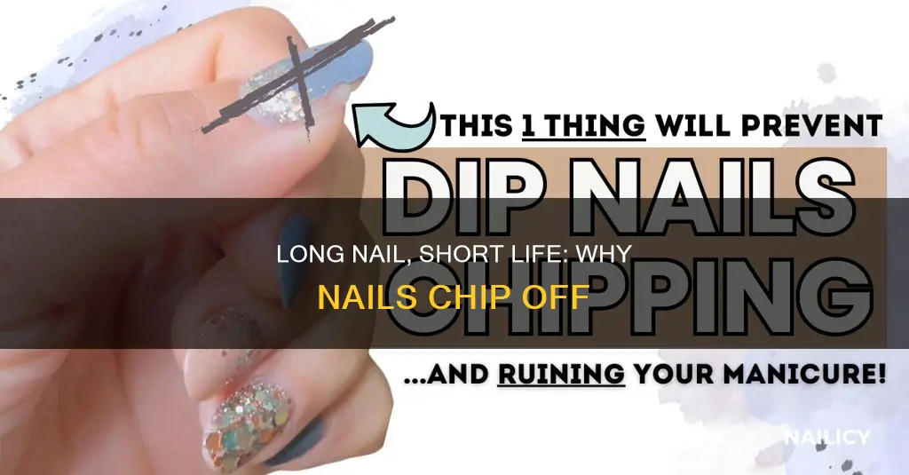 why do my nails chip off when they grow longer